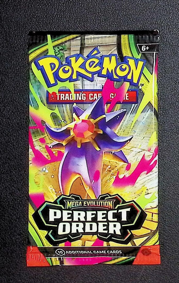 2026 Pokemon Perfect Order 10 Card TCG Booster Pack, Charizard: Pokemon Trading Card Game Cards, Charizard, Pikachu, Mewto, EX, Referse Holo, Holo Rare Cards, Secret Rare Cards, Full Art Cards, Evee, 3 Stars Ultra Rare Cards, Double Rare, Illustration Rare,