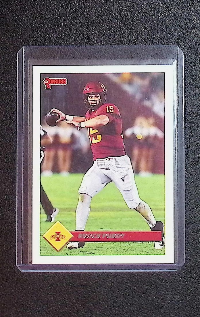 Brock Purdy Iowa State 2023Panini Chronicles Draft Picks #13: Panini Select, Prizm, Mosaic, Contenders, Zenith, Phoenix, Illusions, Absolute, Rookie NFL Sports Trading Cards, SP, SSP, Cards, Football Cards for Sale Near Me, Superbowl & Hall of Fame Player
