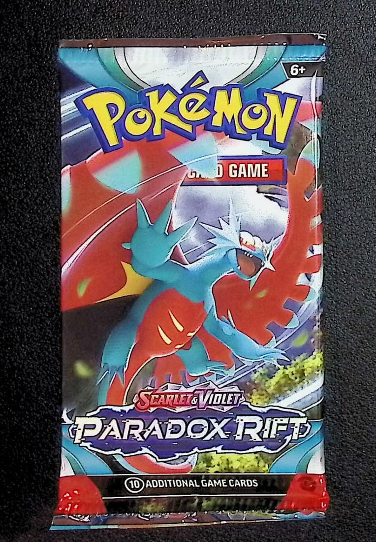 2023 Pokemon Scarlet & Violet Paradox Rift 10 Card TCG Booster Pack, Charizard, Pikachu, Holo: Pokemon Trading Card Game Cards, Charizard, Pikachu, Mewto, EX, Referse Holo, Holo Rare Cards, Secret Rare Cards, Full Art Cards, Evee, 3 Stars Ultra Rare Cards, Double Rare, Illustration Rare, Specia