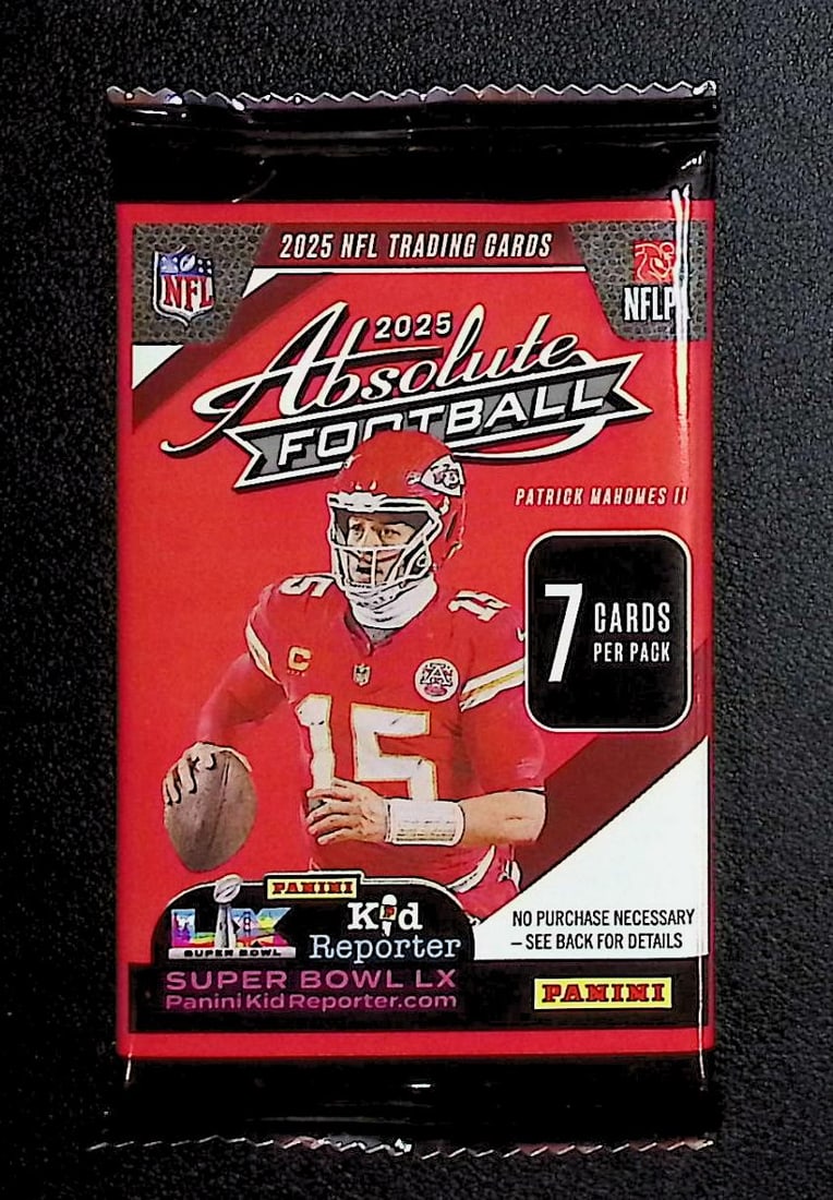 2025 Panini Absolute Football MEGA BOX PACK- RC: Jaxson Dart, Emeka Egbuka: Panini Rookie Football NFL Trading & Sports Cards, Rookie Cards in This Set are Jaxson Dart, Cam Ward, Shedeur Sanders, Cam Skattebo, Travis Hunter, Football & Sports Cards for Sale Near Me, Silver, W
