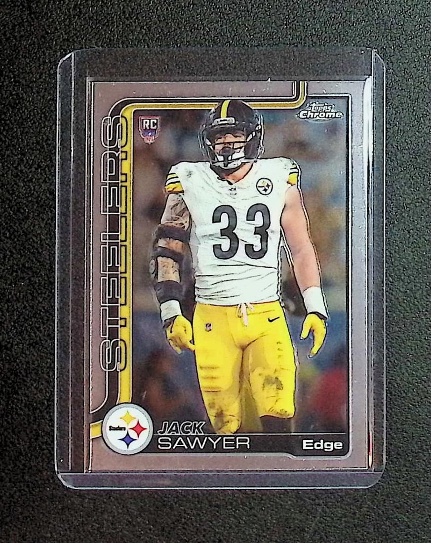 Jack Sawyer Rookie Chrome 2025 Topps Chrome #357 (1 of 2)