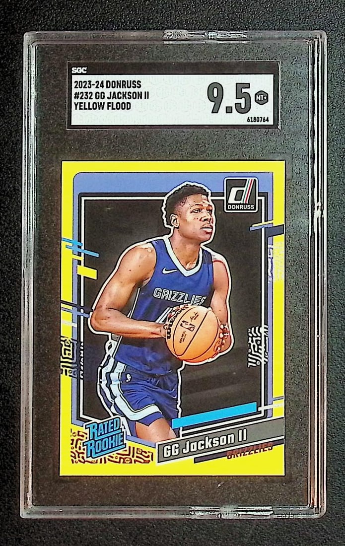 GG Jackson,II Yellow Flood SGC 9.5 2024 Donruss #232 (1 of 2)