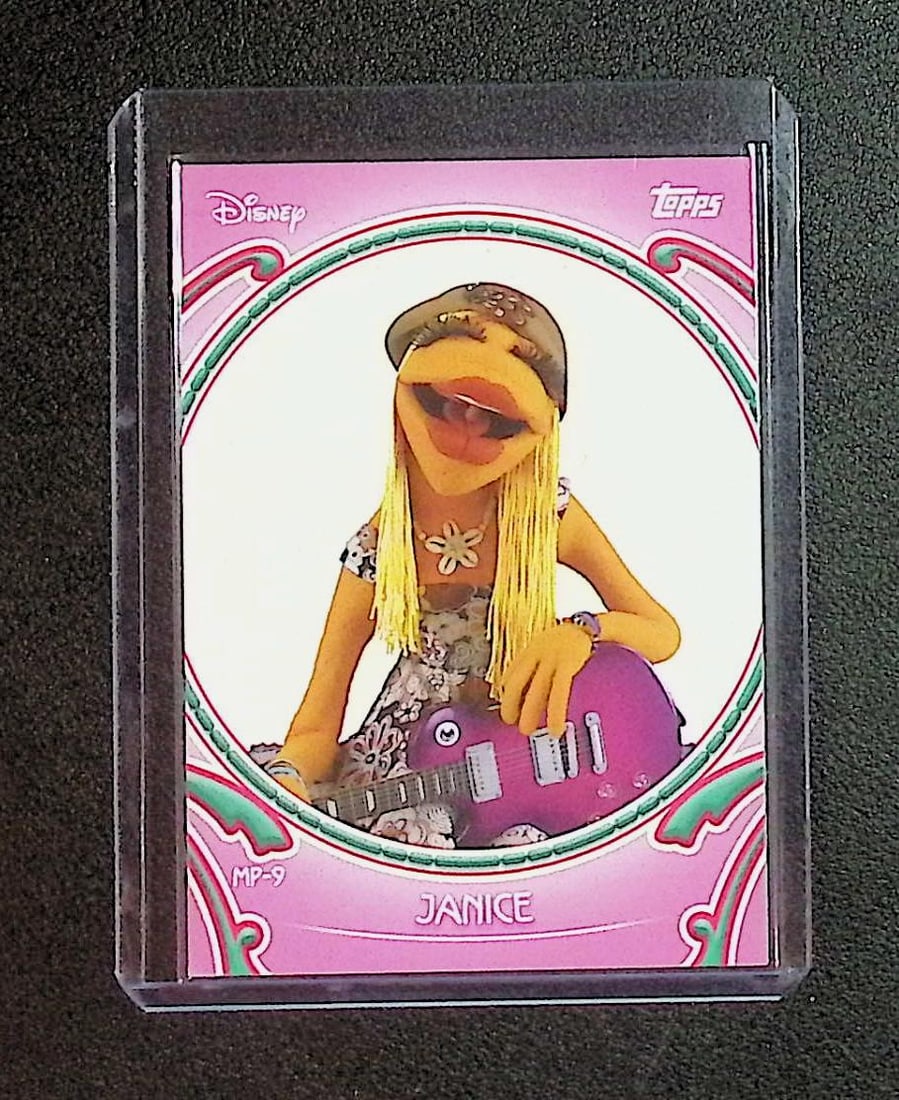 Janice Disney 2026 Topps #MP-9: Disney Topps Trading Cards of Movies & Television Shows, Refractors, Ray Waves, Numbered Rare Cards. Darth Vader, Luke Skywalker, Princess Leia, Mandalorian, Yoda, Grogu, Han Solo, Rebellion, Imperial