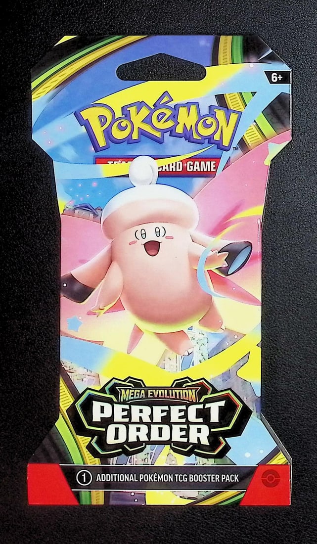 2026 Pokemon Perfect Order Sleeved 10 Card TCG Booster Pack, Charizard (1 of 1)
