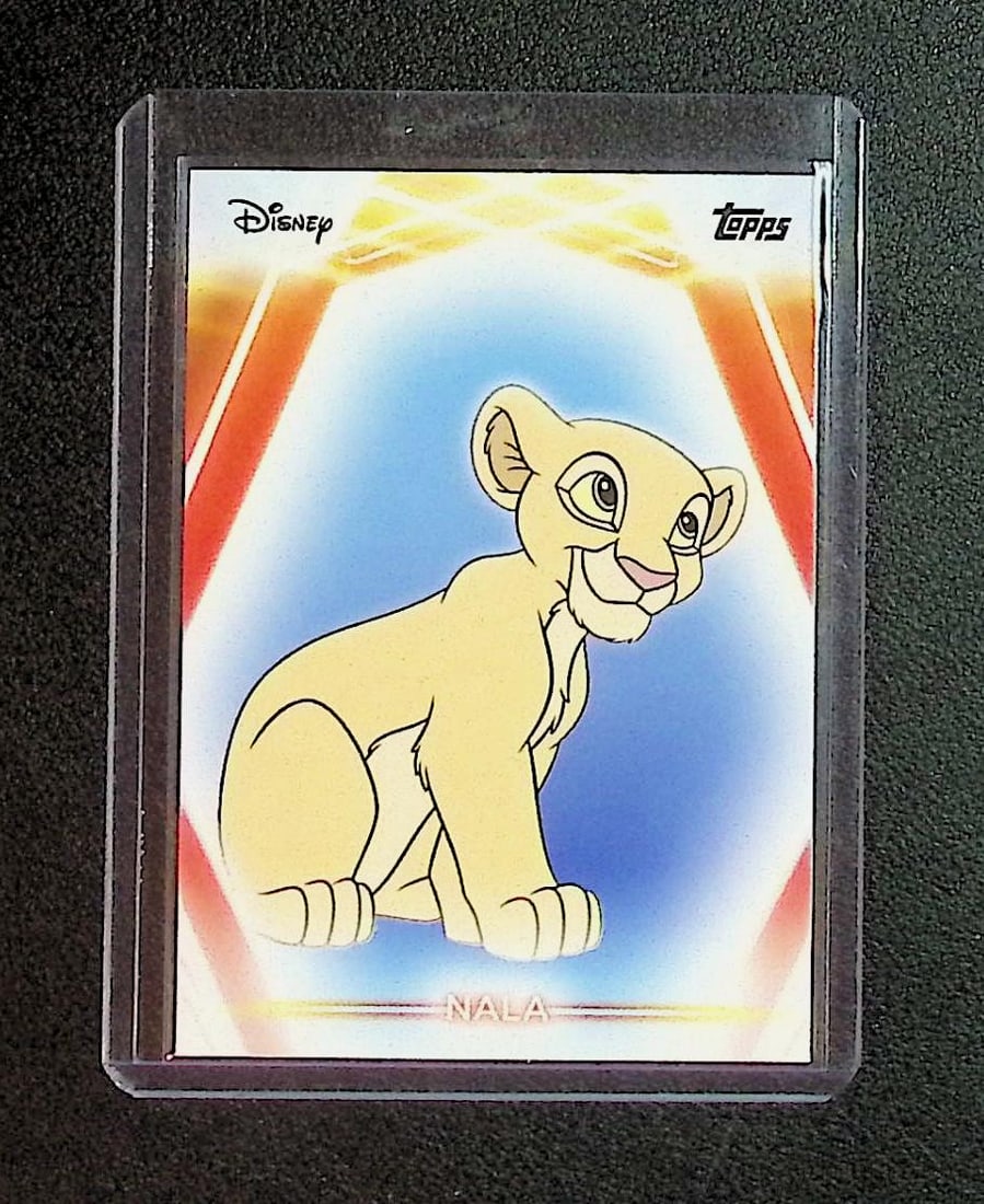 Nala Disney 2026 Topps #42: Disney Topps Trading Cards of Movies & Television Shows, Refractors, Ray Waves, Numbered Rare Cards. Darth Vader, Luke Skywalker, Princess Leia, Mandalorian, Yoda, Grogu, Han Solo, Rebellion, Imperial