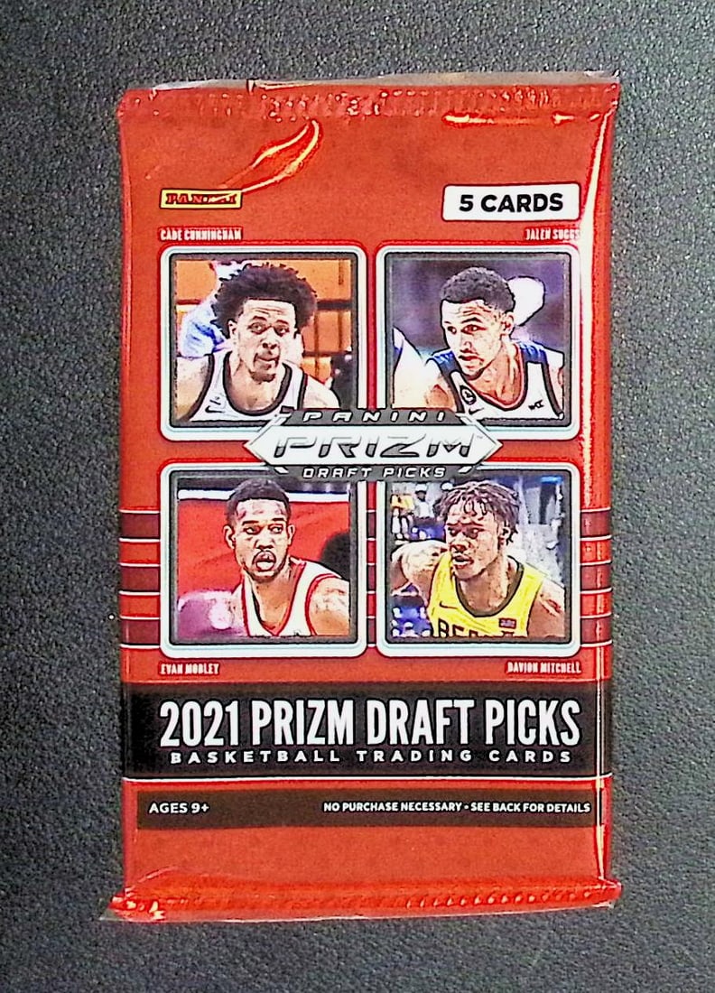 2021 Panini Prizm Draft Picks Basketball Mega Box Pack: Cunningham & Mobley Rookie Cards (1 of 1)
