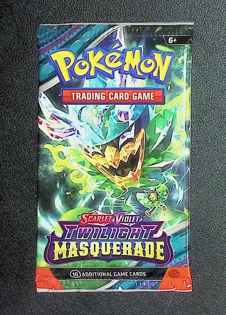 2024 Pokemon Scarlet & Violet Twilight Masquerade 10 Card Booster Pack Charizard (1 of 1)