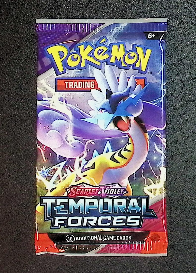 2024 Pokemon Scarlet & Violet Temporal Forces 10 Card Booster Pack, Charizard, Pikachu (1 of 1)