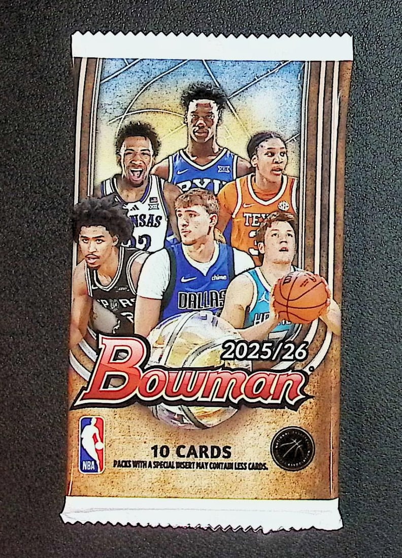 2025-26 Bowman Basketball BLASTER BOX PACK - Cooper Flagg & Kon Knueppel Rookie Cards (1 of 1)