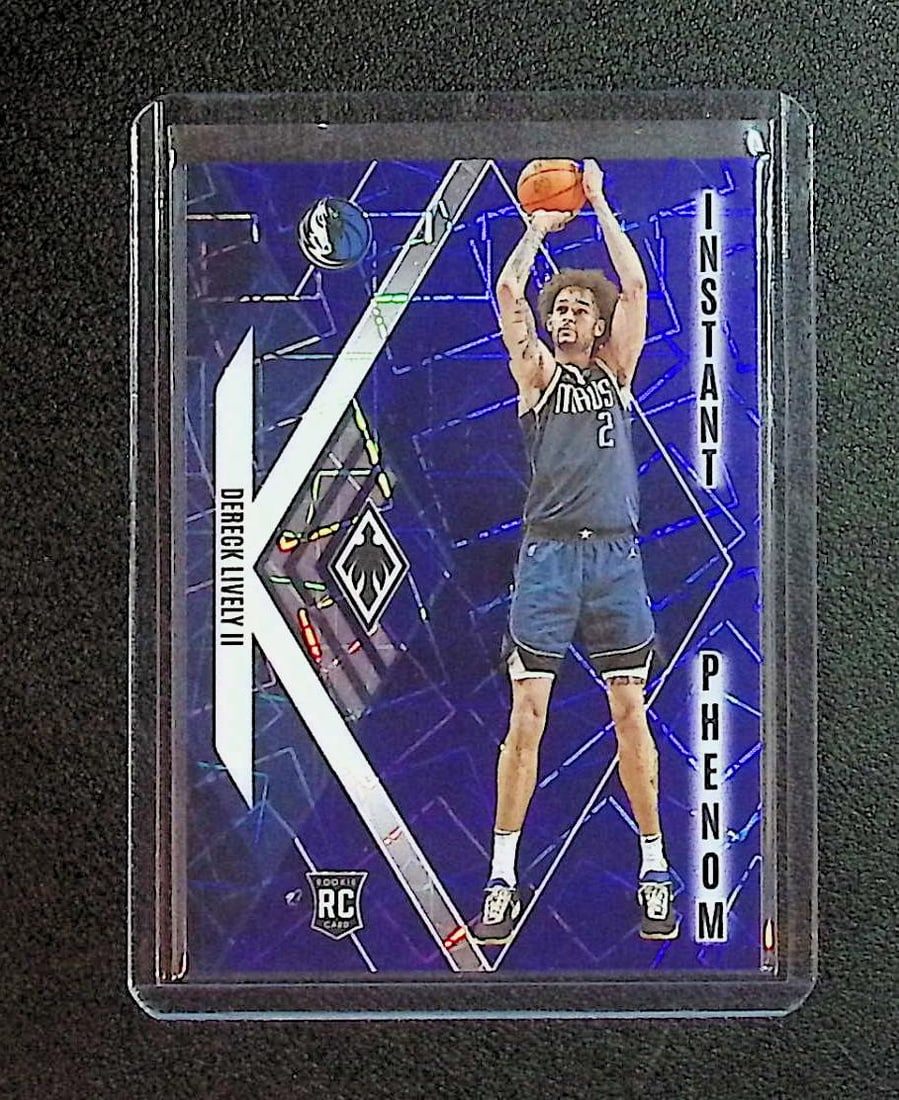 Dreck Lively, II /275 Rookie Instant Phenom Blue Lazer Phoenix 2024 Panini Phoenix #19 (1 of 2)