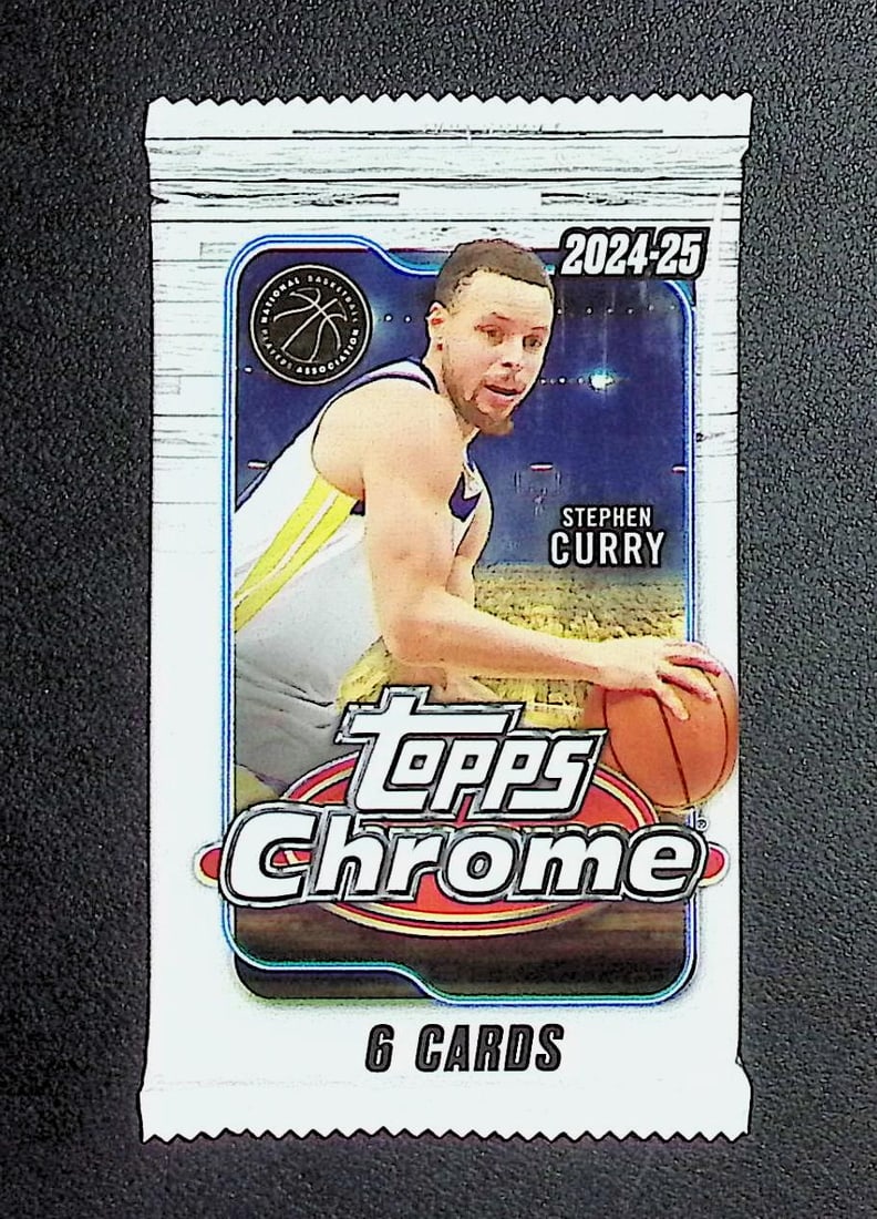 2024 Topps Chrome Basketball Cards MEGA BOX PACK (1 of 1)