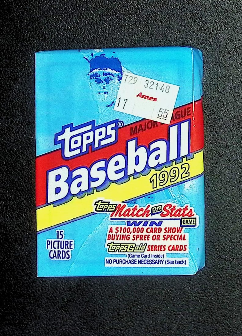 1992 Topps Vintage Series 1 Baseball Cards RETAIL BOX WAX PACK, Sports Cards Rookie Cards: Topps Vintage Rookie Basseball MLB Trading & Sports Cards, Old Baseball and Sports Cards For Sale Near Me, World Series Players, Hall of Fame Stars, Nolan Ryan, Ryne Sandberg, Bo Jackson, Don Mattingl