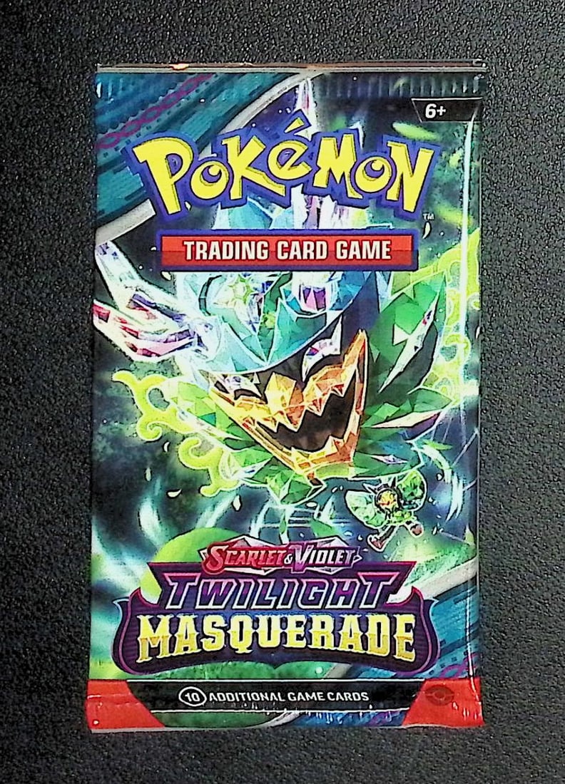 2024 Pokemon Scarlet & Violet Twilight Masquerade 10 Card Booster Pack Charizard (1 of 1)