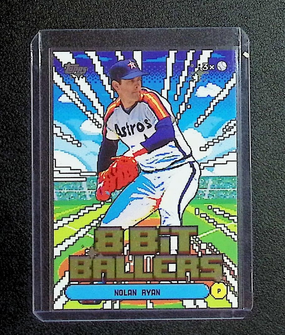 Nolan Ryan 8-Bit Ballers 2026 Topps #8B-16: Topps Baseball MLB Trading & Sports Cards, Sports Cards for Sale Near Me, World Series & Hall of Fame Players Memorabilia, Refractors, X-Fractors, Numbered, SP, SSP, Valuable Auction Memorabilia Lots
