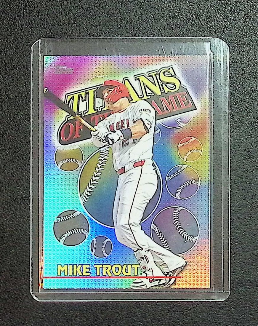 Mike Trout Titans of The Game Foil Refractor 2026 Topps #TOG-2 (1 of 2)