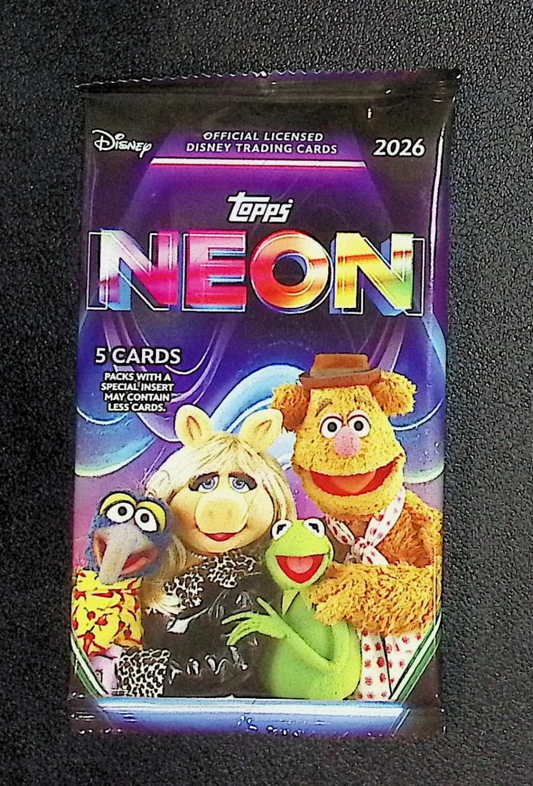 2026 Topps Disney Neon MEGA BOX PACK (1 of 1)