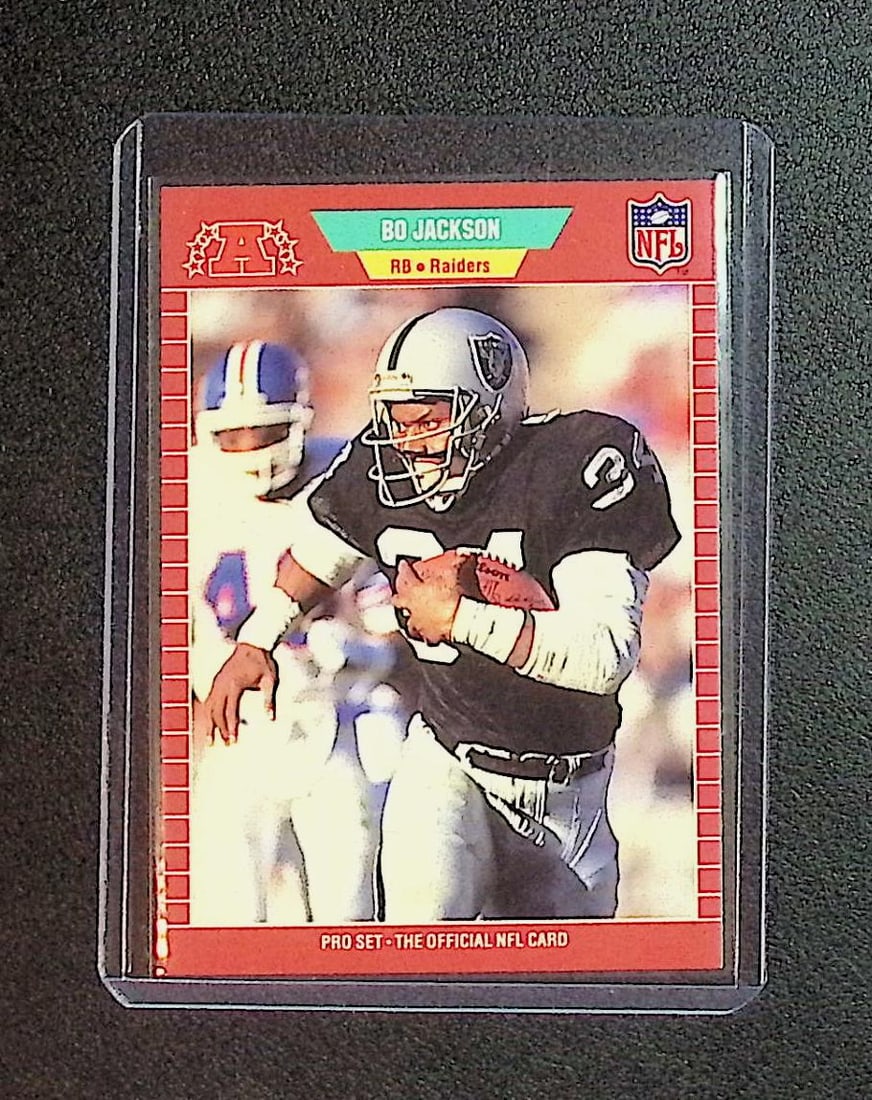 Bo Jackson 1989 NFL Pro-Set #185 (1 of 2)