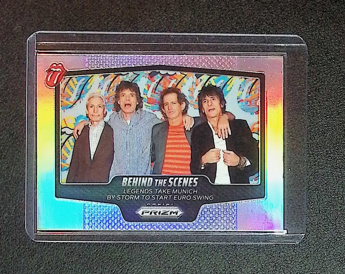 Rolling Stones Behind The Scenes Prizm Refractor 2025 Panini Prizm #12 (1 of 2)