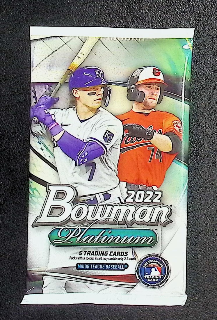 2022 Bowman Platinum Baseball MEGA BOX PACK - Julio Rodriguez Rookie Year (1 of 1)