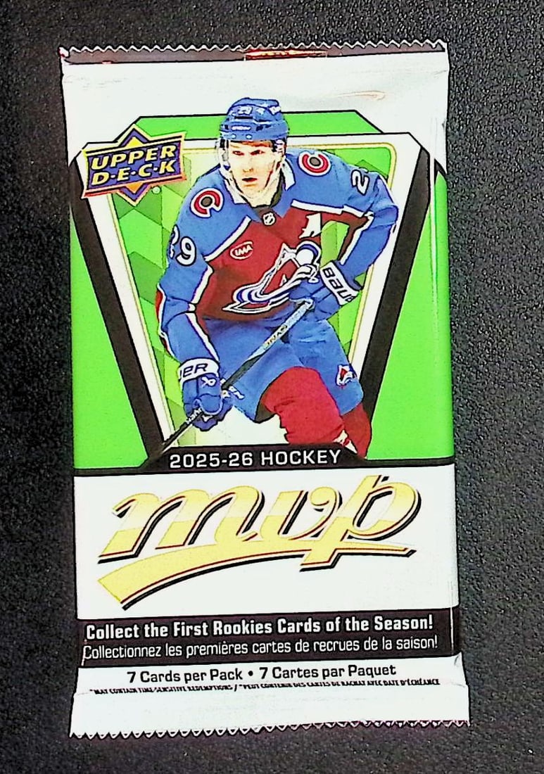2025-26 Upper Deck MVP Hockey BLASTER BOX PACK - NHL Sports Trading Card: Upper Deck Hockey NHL Trading & Sports Cards, Stanley Cup Winners & Hall of Fame Players, Connor McDavid, Alex Ovechkin, Sports Cards for Sale Near Me, Auction Lots for Sale on Line