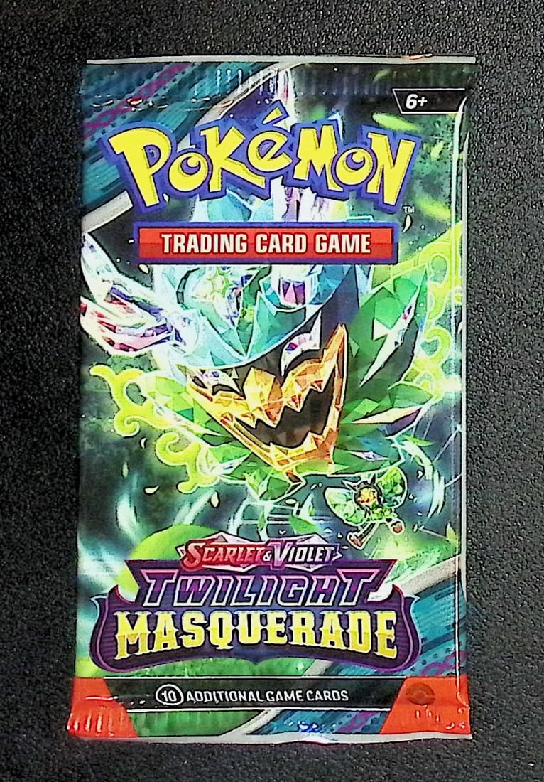 2024 Pokemon Scarlet & Violet Twilight Masquerade 10 Card Booster Pack Charizard (1 of 1)