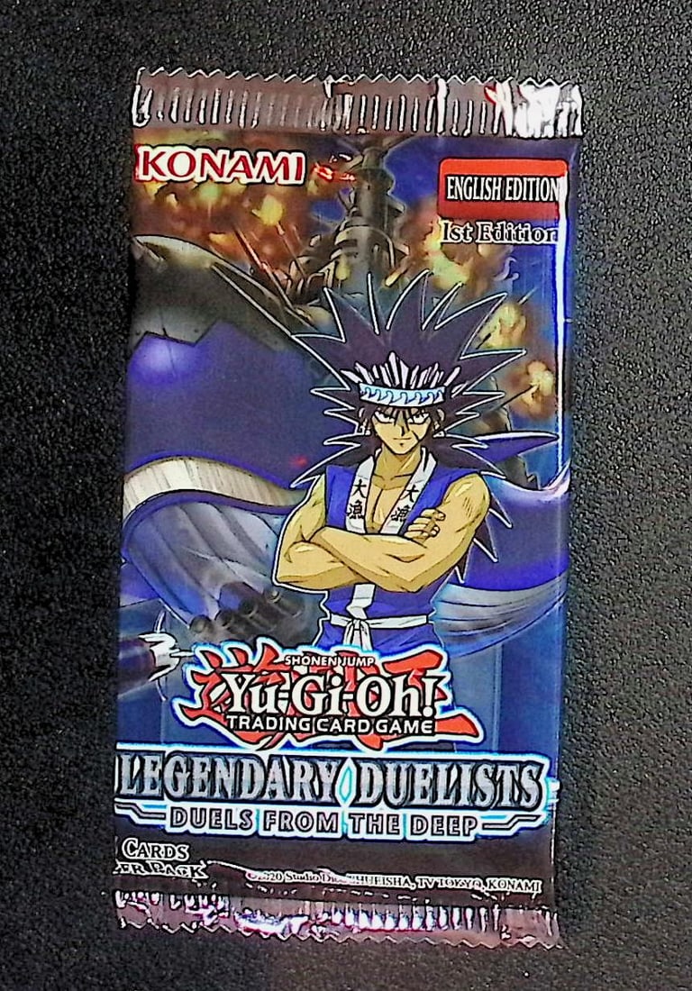 2020 Yu-Gi-Oh! Legendary Duelists - Duels from the Deep 1st Edition Booster Pack (1 of 1)
