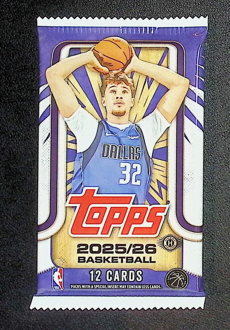 2025-26 Topps Basketball Card HOBBY BOX PACK RC'S: Cooper Flagg, Kon Kneuppel, VJ Edgecombe (1 of 1)