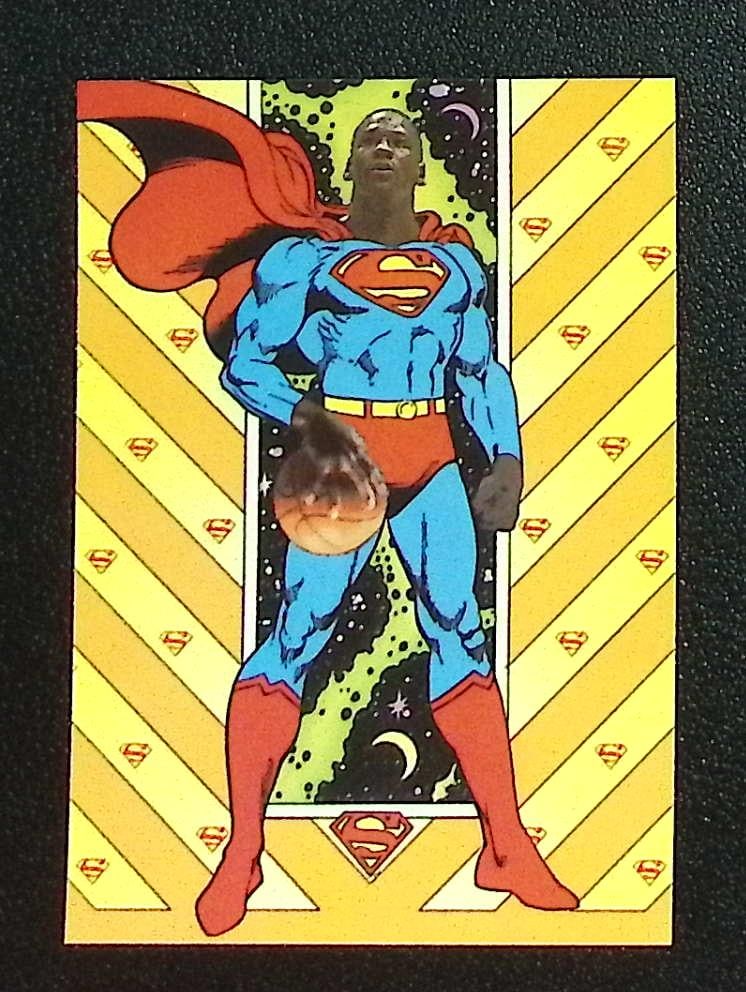 Michael Jordan Superman Promo 1989-90 Oddball Comic Book (1 of 2)