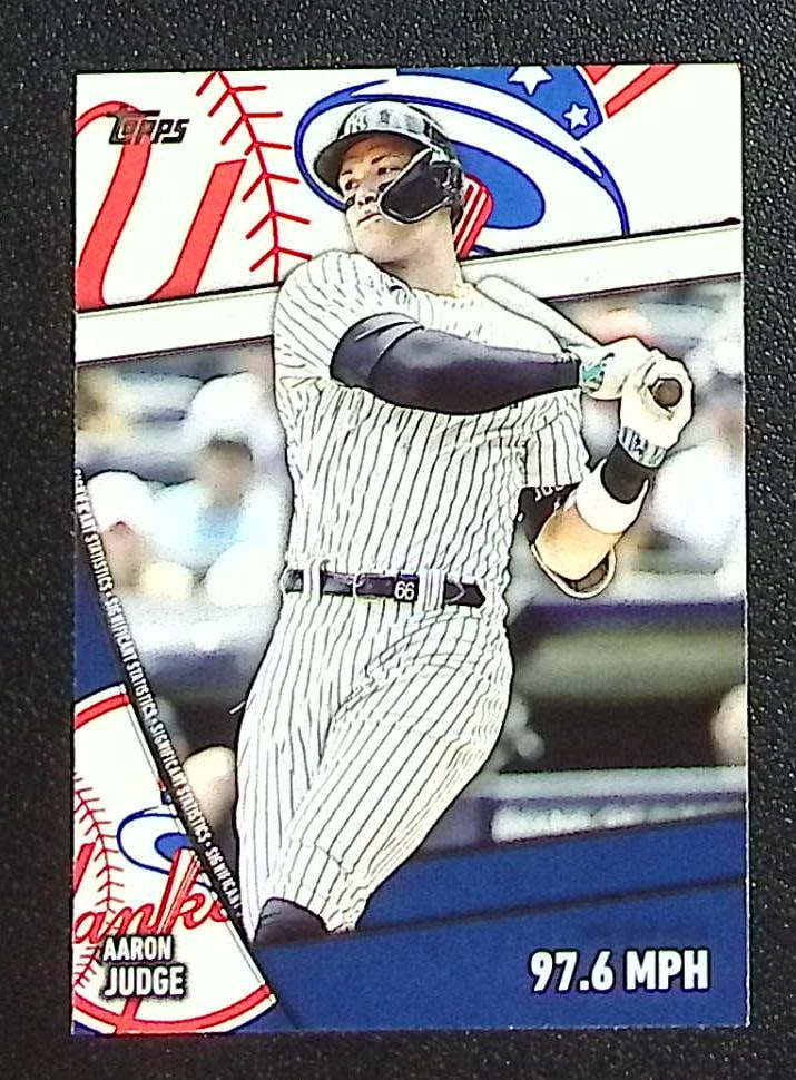 Aaron Judge Significant Statistics 2024 Topps #SS-4 New York Yankees (1 of 2)