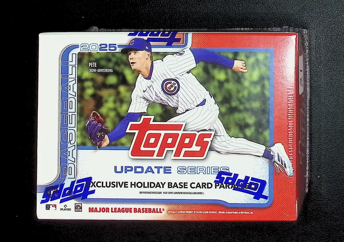 2025 Topps Update Series Baseball Cards BLASTER BOX Sports Cards Rookie Cards James Wood: Factory Sealed Topps Baseball MLB Trading & Sports Cards, Rookie Cards in this set are James Wood, Dylan Crews, Speckled, SP, SSP, Variations, Autographs, Chrome, Refractors, 1976 Topps, Sports Cards 
