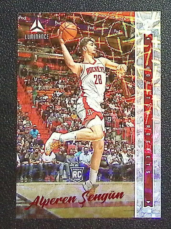 Alperen Sengun Rookie Card Asia Red /88 2021-22 Chronicles Luminance #243 Rockets: Panini Select, Prizm, Mosaic, Contenders, Revolution, Phoenix, NBA Hoops, Rookie NFL Sports Trading Cards, Silver, SP, SSP, Wave Prizms, Numbered Cards, Basketball sports Cards for Sale Near Me, NBA C