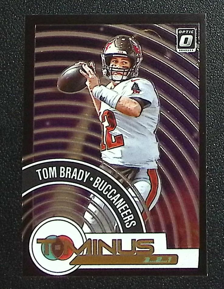 Tom Brady T Minus 2020 Donruss Optic #TM-6 Buccaneers, Patriots: Panini Select, Prizm, Mosaic, Contenders, Zenith, Phoenix, Illusions, Absolute, Rookie NFL Sports Trading Cards, SP, SSP, Cards, Football Cards for Sale Near Me, Superbowl & Hall of Fame Player Cards,