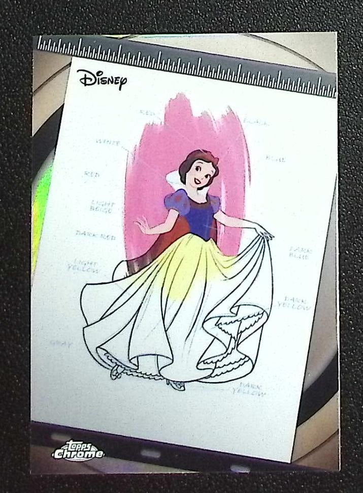 Snow White Ink and Paint 2026 Topps Chrome Disney #I&P-1 (1 of 2)