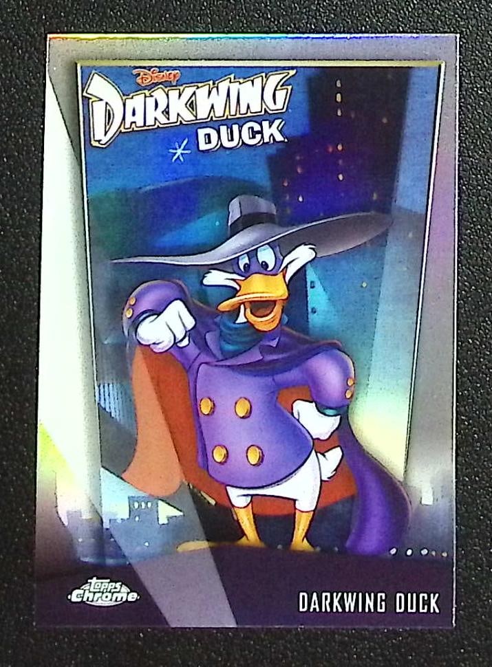 Darkwing Duck 2026 Topps Chrome Disney #DD-1: Disney Memorabilia, TV & Movies, Entertainment for Kids, Animation, Cars, Snow White, Cinderella, Disney World, Disney Land, Walt Disney, Mickey Mouse, Minnie Mouse, Mousketeer.