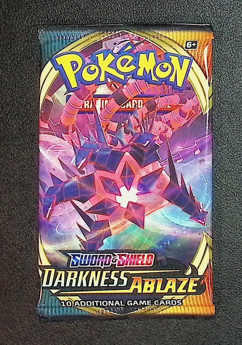 Pokemon Sword and Shield Darkness Ablaze 10 Card Booster Pack, Charizard, Pikachu, Holo Rare Cards: Pokemon Trading Card Game Cards, Charizard, Pikachu, Mewto, EX, Referse Holo, Holo Rare Cards, Secret Rare Cards, Full Art Cards, Evee, 3 Stars Ultra Rare Cards, Double Rare, Illustration Rare, Specia
