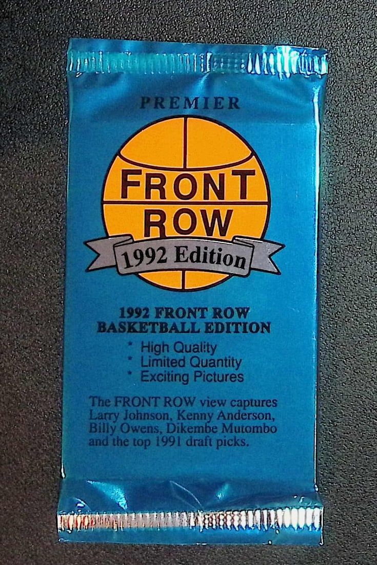 1992 Front Row Premier Vintage Basketball Retail Box Pack (1 of 1)