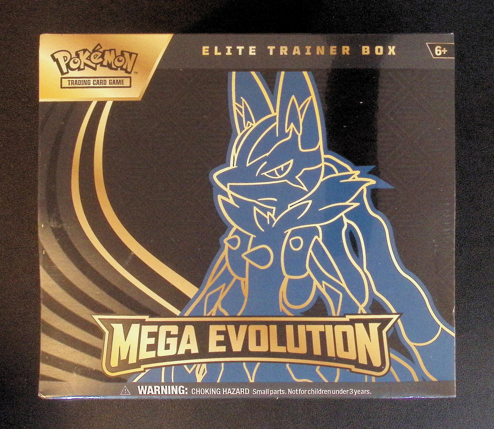 Pokemon Mega Evolution Elite Trainer Box ETB: 9 Booster Packs, 1 Full Art Foil Promo Riolu Card: Pokemon Trading Card Game Cards, Charizard, Pikachu, Mewto, EX, Referse Holo, Holo Rare Cards, Secret Rare Cards, Full Art Cards, Evee, 3 Stars Ultra Rare Cards, Double Rare, Illustration Rare, Specia