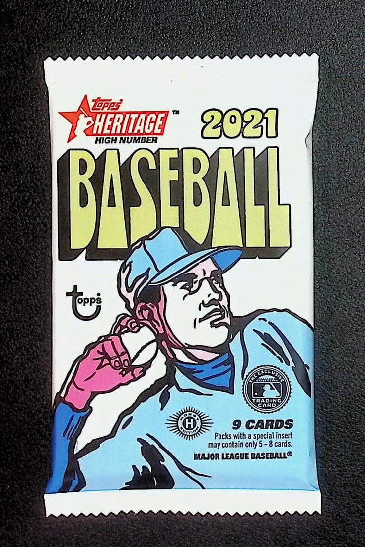 2021 Topps Heritage High Number Baseball Card HOBBY BOX PACK Sports Cards: Topps Heritage Baseball MLB Trading & Sports Cards, Sports Cards for Sale Near Me, World Series & Hall of Fame Players, Auction Lots for Sale on Line, Shohei Ohtani, Sparkles, Rookie Cards, SP, SSP, N