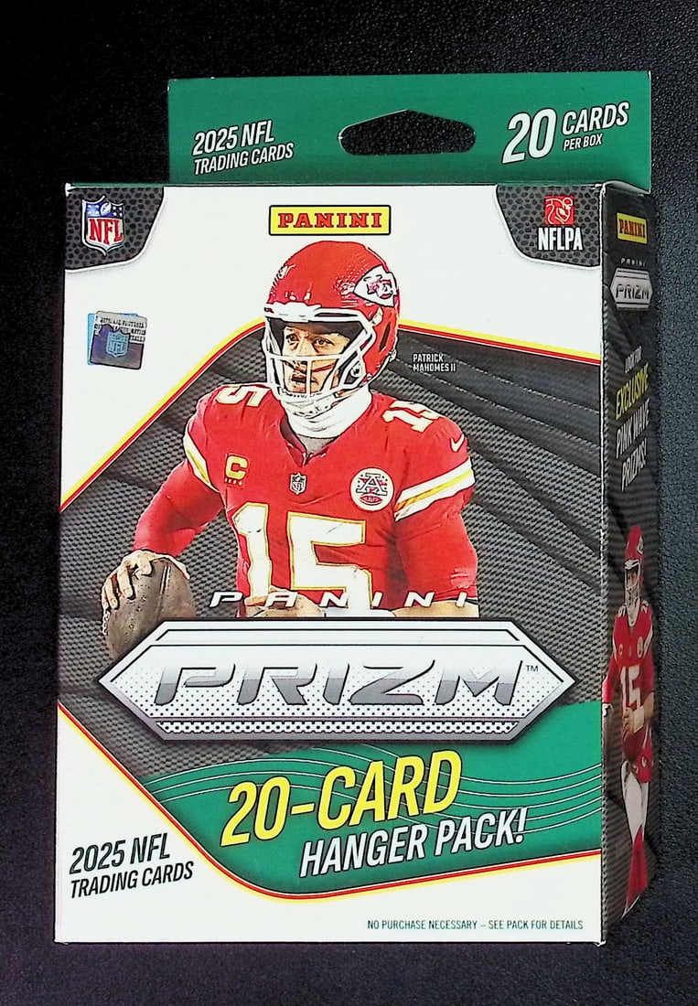 2025 Panini Prizm Football HANGER BOX - Jaxson Dart, Cam Skattebo, Travis Hunter, Emeka Egbuka (1 of 1)