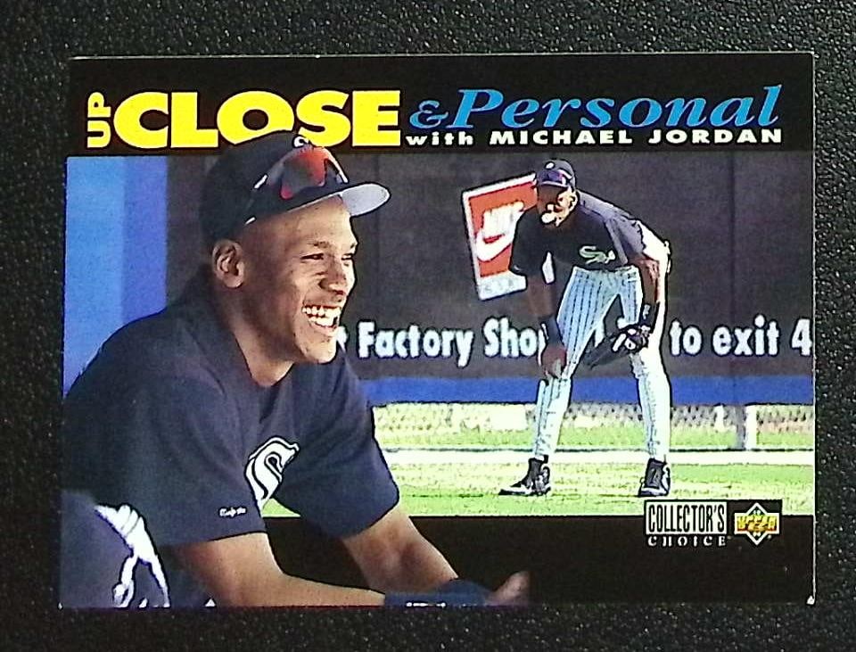 Michael Jordan Up Close & Personal 1994 Upper Deck Collector's Choice #635 (1 of 2)