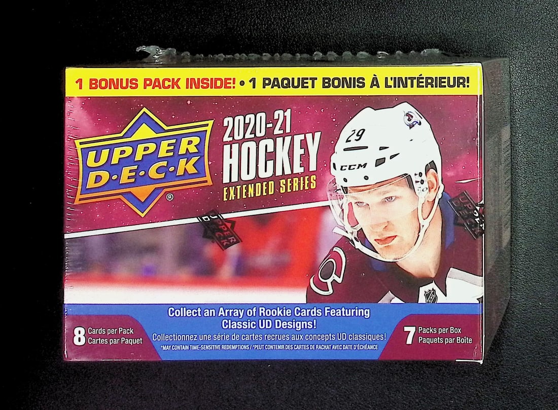2020-21 Upper Deck Extended Series Hockey Card Blaster Box Sports Cards (1 of 1)
