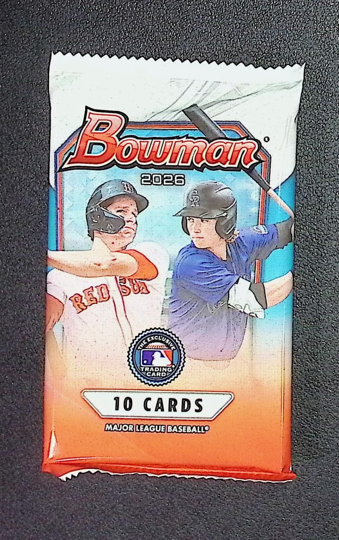 2026 Bowman Baseball Cards BLASTER BOX PACK Roman Anthony Rookie Card, Konnor Griffin Prospect (1 of 1)
