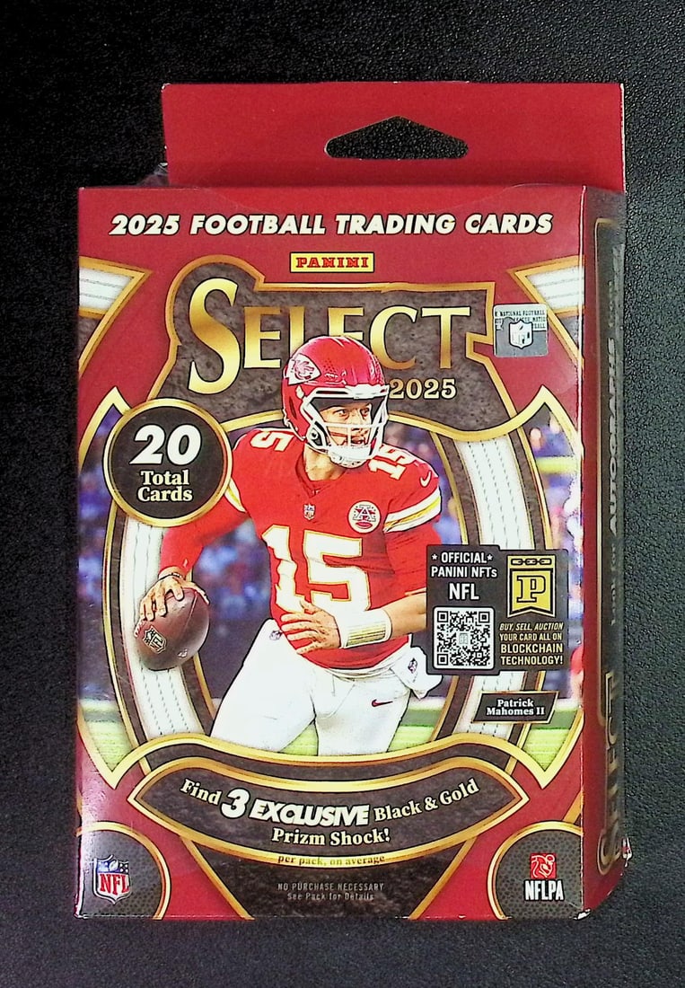 2025 Panini Select Football HANGER BOX Rookies: Jaxson Dart, Shedeur Sanders (1 of 1)