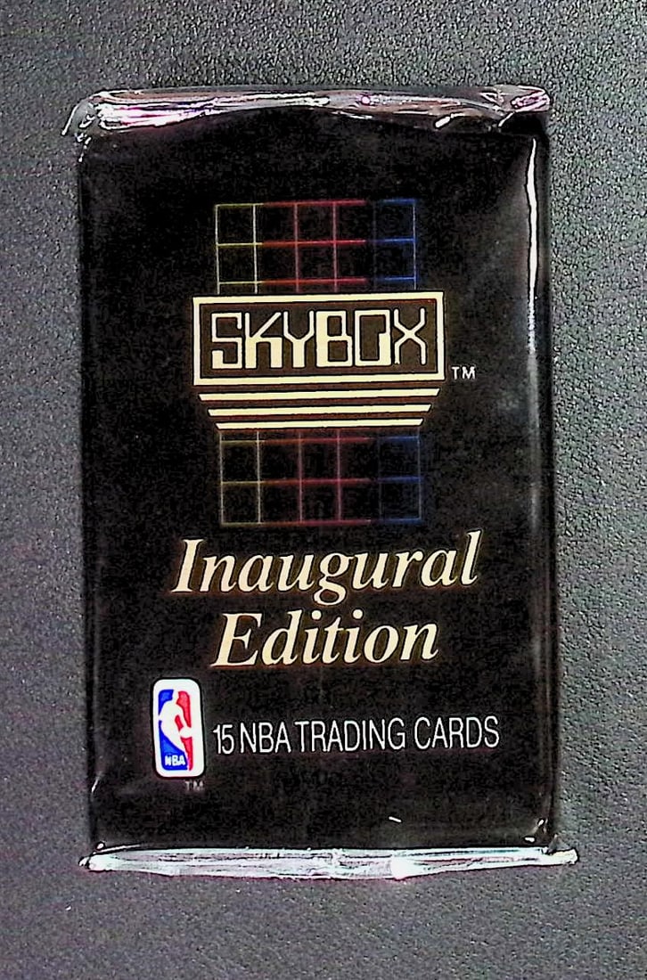 1990 Skybox SERIES 1 Innaugural Edition Basketball Vintage Basketball Retail Box Wax Pack (1 of 1)