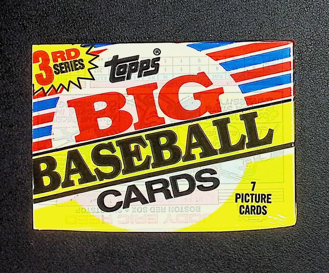 1988 Topps Vintage Big Baseball Cards Series 3 Retail Wax Pack, Sports Cards: Topps Valuable Vintage MLB Rookie Baseball Trading Cards, Gary Carter, Nolan Ryan, Orel Hersheiser, Don Mattingly, Mike Schmidt Philadelphia Phillies, Old Sports Cards for Sale Near Me, World Series &