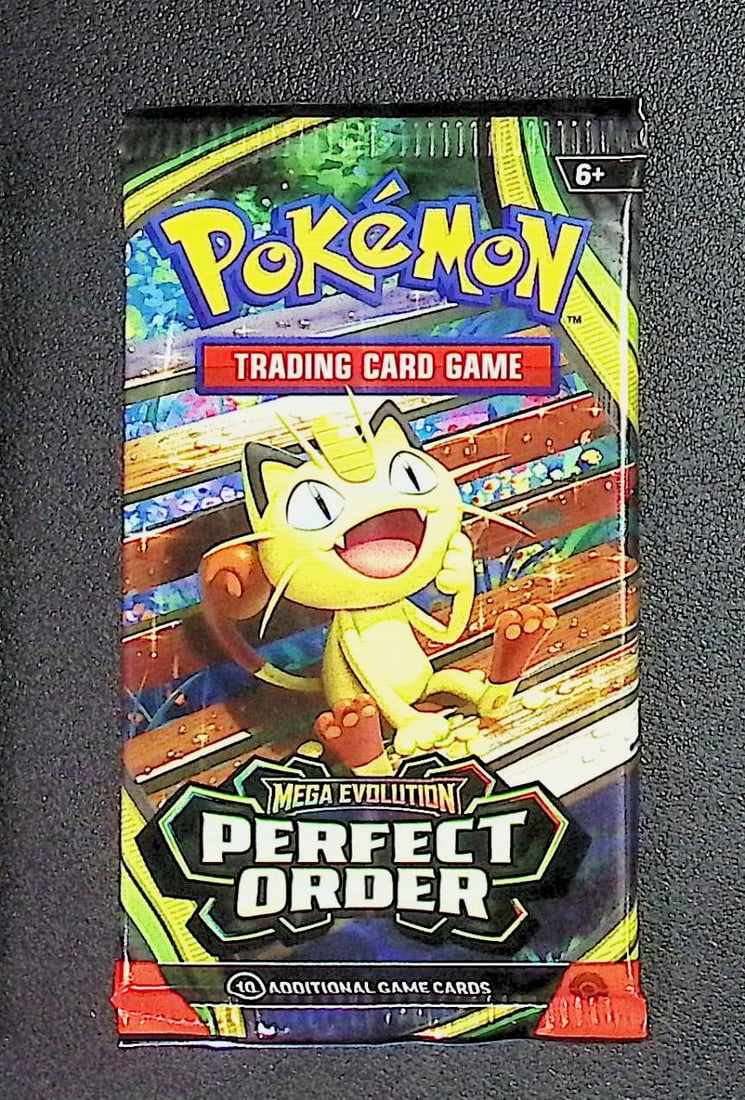 2026 Pokemon Perfect Order 10 Card TCG Booster Pack, Charizard: Pokemon Trading Card Game Cards, Charizard, Pikachu, Mewto, EX, Referse Holo, Holo Rare Cards, Secret Rare Cards, Full Art Cards, Evee, 3 Stars Ultra Rare Cards, Double Rare, Illustration Rare, Specia