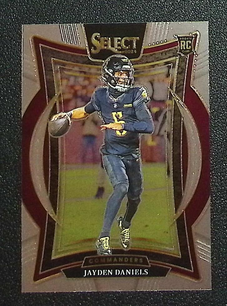 Jayden Daniels Rookie Card 2024 Select #26 Washington Commanders (1 of 2)