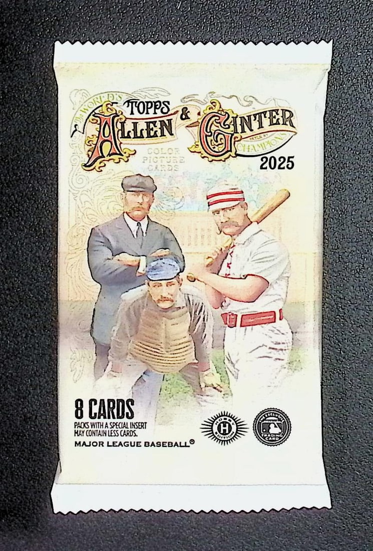 2025 Topps Allen & Ginter Baseball HOBBY BOX PACK - MLB Trading Cards (1 of 1)