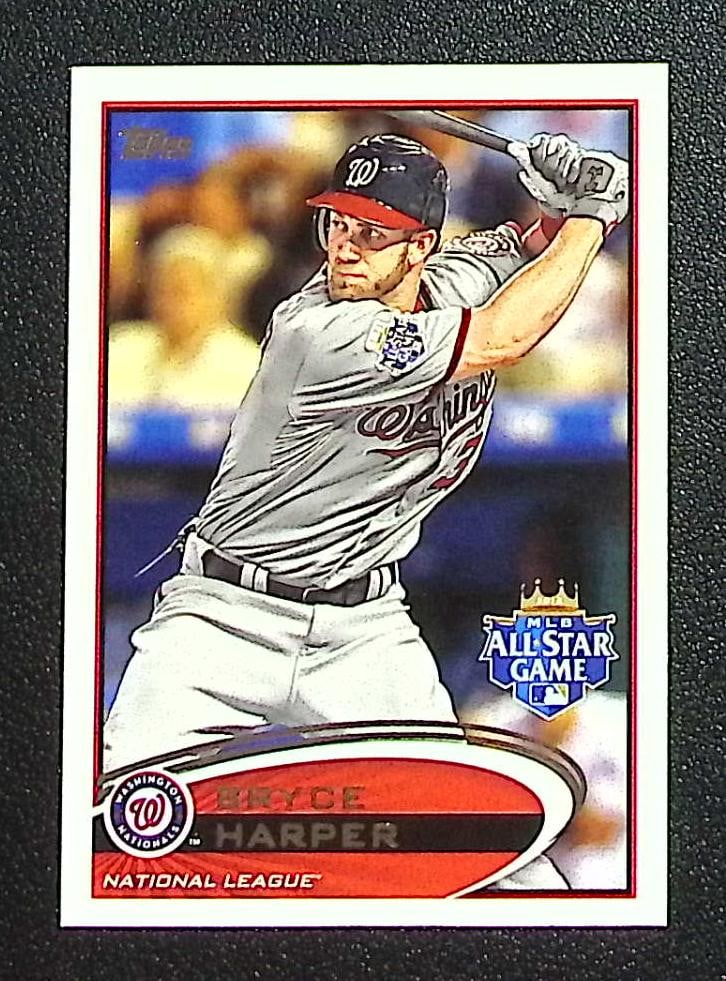 Bryce Harper Rookie All Star Game 2012 Topps Update #US299 Nationals, Phillies: Topps Baseball MLB Trading & Sports Cards, Sports Cards for Sale Near Me, World Series & Hall of Fame Players Memorabilia, Refractors, X-Fractors, Numbered, SP, SSP, Valuable Auction Memorabilia Lots 