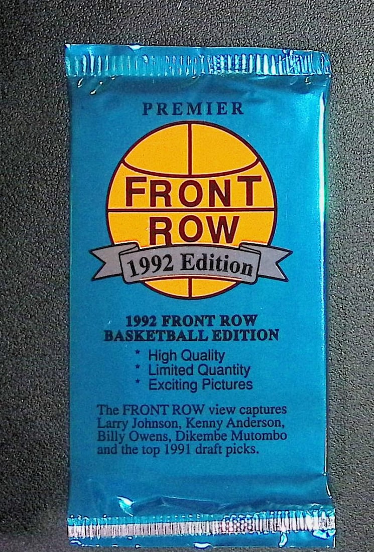 1992 Front Row Premier Vintage Basketball Retail Box Pack (1 of 1)